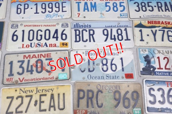 画像5: dp-230518-02 United States of America License Plates Full Set