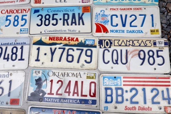 画像8: dp-230518-02 United States of America License Plates Full Set