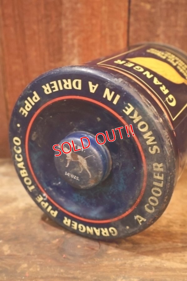 画像6: dp-260401-10 GRANGER 1930's-1940's Pipe Tobacco Tin Can