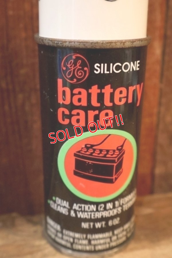 画像2: dp-260401-04 GENERAL ELECTRIC 1970's SILICONE battery care Spray Can
