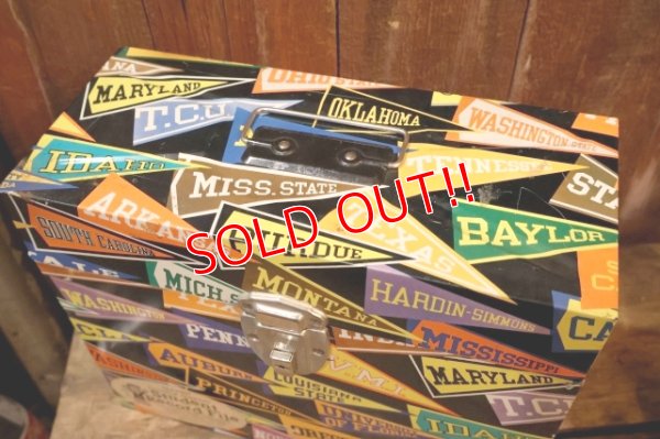 画像7: dp-260401-07 1950's-1960's FILE-A-WAY College Pennant Student Record File Box