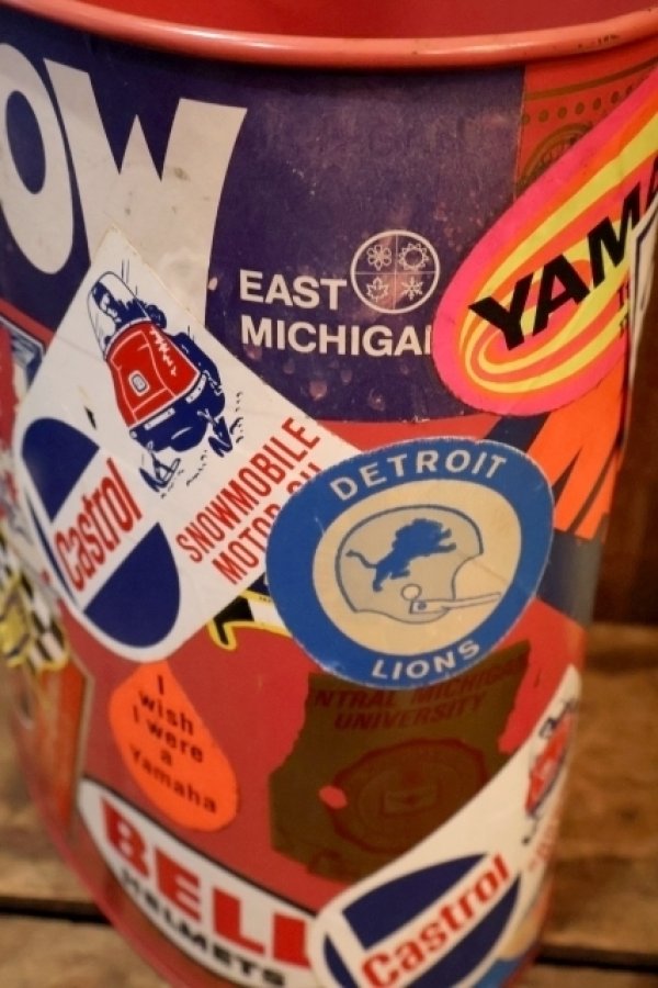 画像9: dp-260322-02 WEIBRO CORP. 1960's-1970's Stickers Custom Trash Can