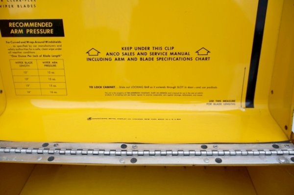 画像16: dp-260204-14 ANCO WINDSHIELD WIPER AND ARMS 1950's-1960's Metal Cabinet