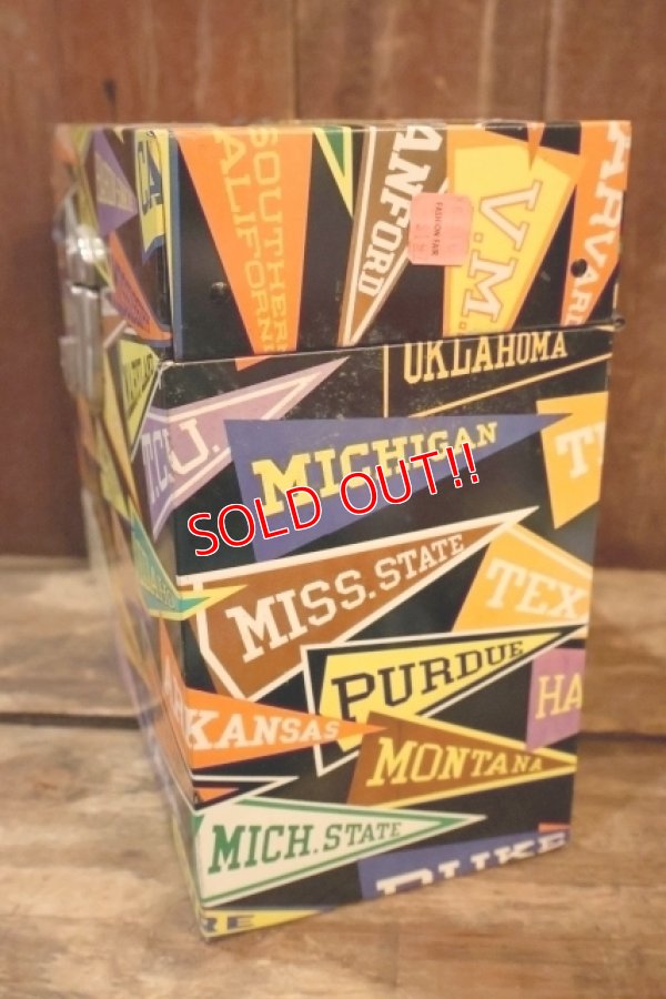 画像4: dp-260401-07 1950's-1960's FILE-A-WAY College Pennant Student Record File Box