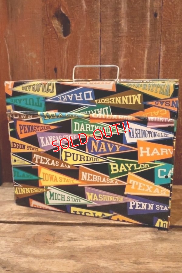 画像6: dp-260401-07 1950's-1960's FILE-A-WAY College Pennant Student Record File Box
