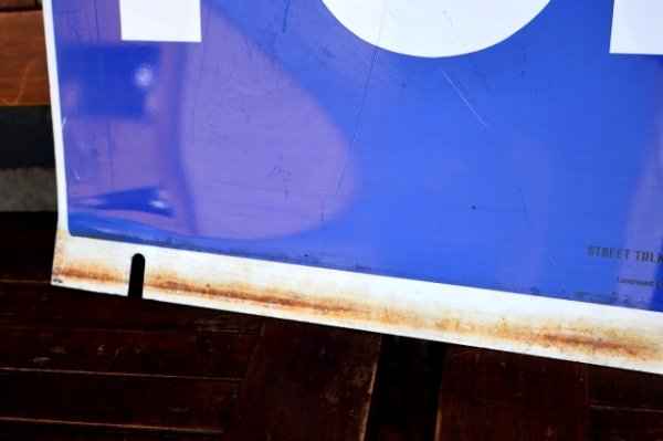 画像5: dp-260401-11 PENNZOIL 1990's W-sided Metal Sign