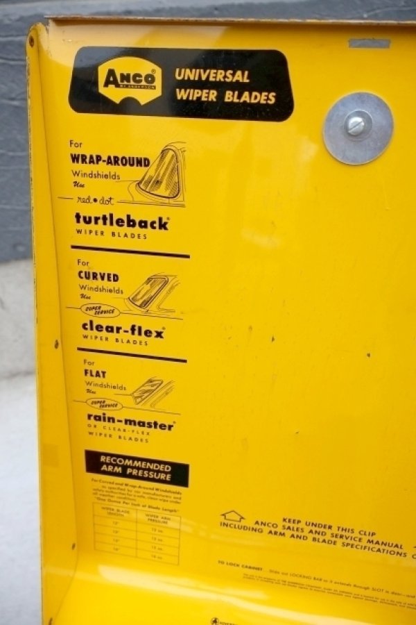 画像14: dp-260204-14 ANCO WINDSHIELD WIPER AND ARMS 1950's-1960's Metal Cabinet