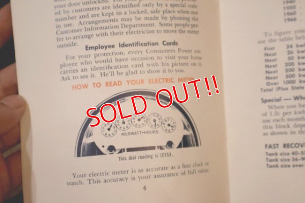 画像6: ct-260401-03 Reddy Kilowatt 1960's Electric Service Handbook