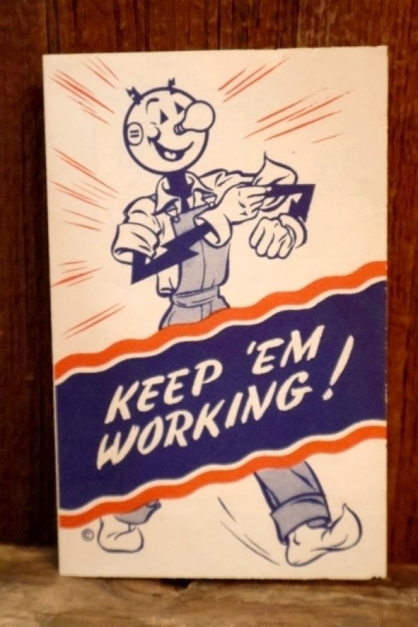 画像1: ct-260401-03 Reddy Kilowatt 1940's NORTHERN STATES ELECTRIC COMPANY(NSP) Booklet