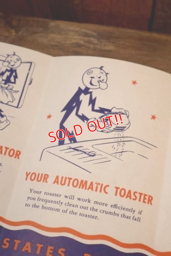 画像9: ct-260401-03 Reddy Kilowatt 1940's NORTHERN STATES ELECTRIC COMPANY(NSP) Booklet