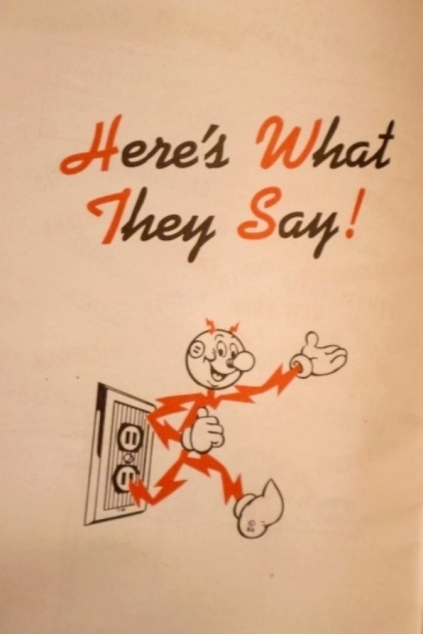 画像4: ct-260401-03 Reddy Kilowatt 1940's PRE-SELLING PLAN Booklet
