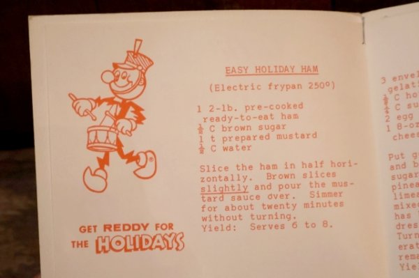 画像8: ct-260401-03 Reddy Kilowatt 1950's-1960's Merry Christmas Recipe Book