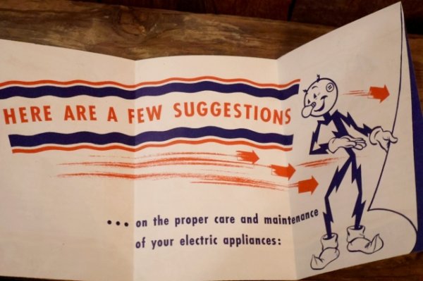 画像4: ct-260401-03 Reddy Kilowatt 1940's NORTHERN STATES ELECTRIC COMPANY(NSP) Booklet