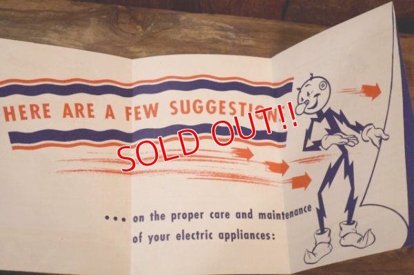 画像4: ct-260401-03 Reddy Kilowatt 1940's NORTHERN STATES ELECTRIC COMPANY(NSP) Booklet