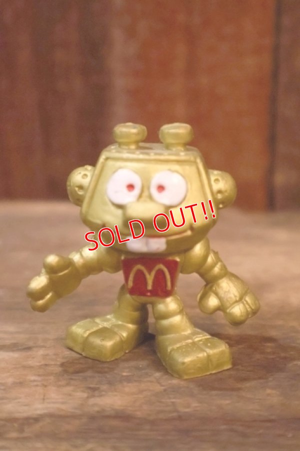 画像1: ct-260325-26 Astrosniks / McDonald's 1980's PVC Figure "Robot The Robot"