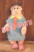 ct-260401-59 Fred Flintsotne / Knickerbocker 1960's Rubber Face Doll