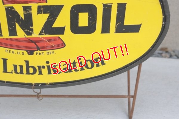 画像4: dp-260417-08 PENNZOIL 1970's ONE U.S. QUART OIL CAN DISPLAY RACK