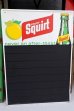 画像1: dp-260417-01 Squirt 1970's Metal Chalkboard Sign (1)