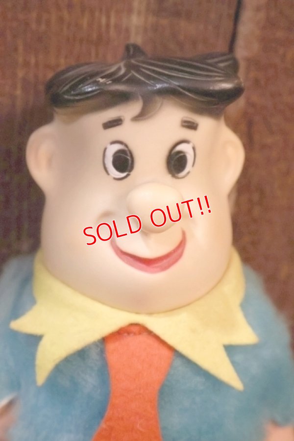 画像2: ct-260401-59 Fred Flintsotne / Knickerbocker 1960's Rubber Face Doll