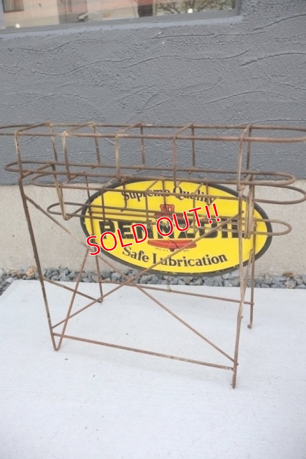 画像14: dp-260417-08 PENNZOIL 1970's ONE U.S. QUART OIL CAN DISPLAY RACK