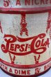画像3: dp-260417-10 PEPSI:COLA 1940's Steel Syrup Can (3)