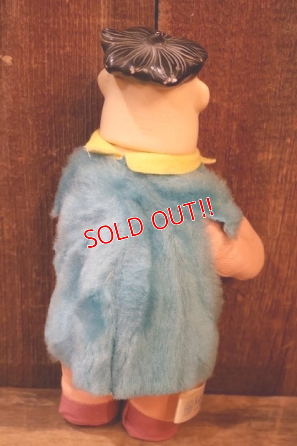 画像6: ct-260401-59 Fred Flintsotne / Knickerbocker 1960's Rubber Face Doll