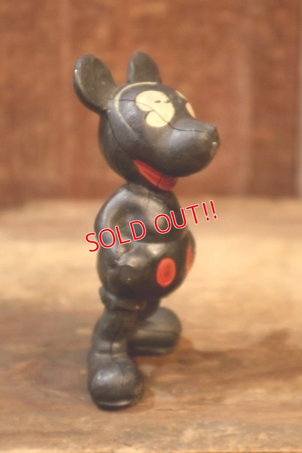 画像3: ct-260322-23 Mickey Mouse / Seiberling 1930's Latex Figure