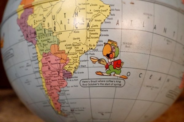 画像12: ct-260417-03 WALT DINSEY 1960's RAND Mc NALLY WORLD GLOBE