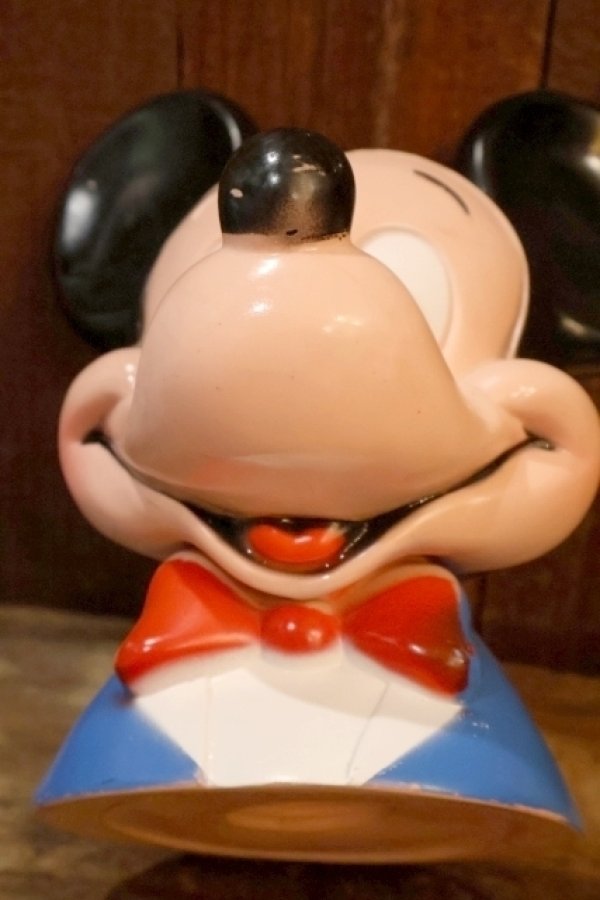 画像3: ct-260401-12 Mickey Mouse / PLAY PAL PLASTIC 1970's Coin Bank