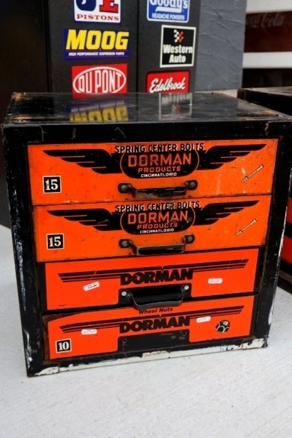 画像1: dp-230901-144 DORMAN / 1950's Auto Parts Metal Cabinet