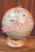 ct-260417-03 WALT DINSEY 1960's RAND Mc NALLY WORLD GLOBE
