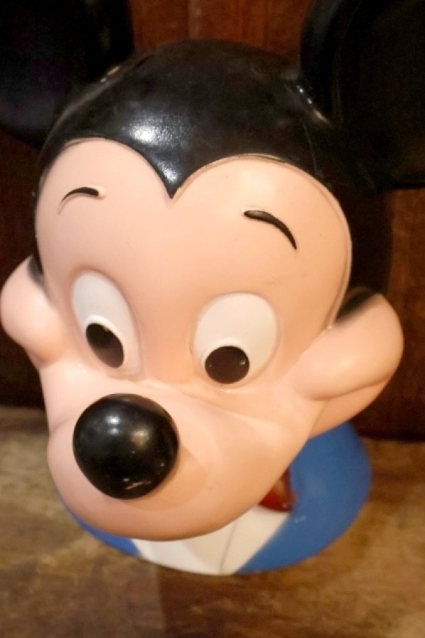 画像2: ct-260401-12 Mickey Mouse / PLAY PAL PLASTIC 1970's Coin Bank