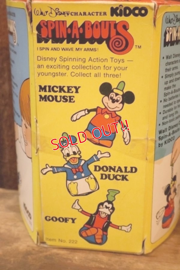 画像7: ct-260325-08 Mickey Mouse / KIDCO 1979 SPIN・A・BOUTS