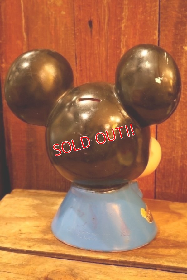 画像8: ct-260401-12 Mickey Mouse / PLAY PAL PLASTIC 1970's Coin Bank