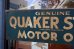 画像2: dp-260417-07 【※店頭ピックのみ】QUAKER STATE MOTOR OIL 1950's METAL DISPLAY SHELF (2)