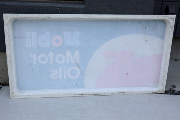 画像13: dp-260417-03 【※店頭ピックのみ】Mobil Motor Oils 1980's〜 Plastic Sign
