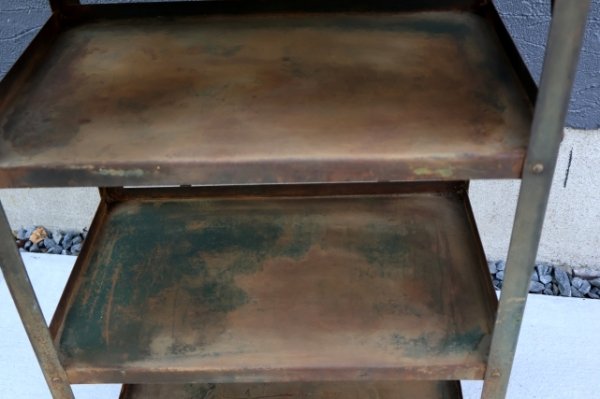 画像7: dp-260417-07 【※店頭ピックのみ】QUAKER STATE MOTOR OIL 1950's METAL DISPLAY SHELF