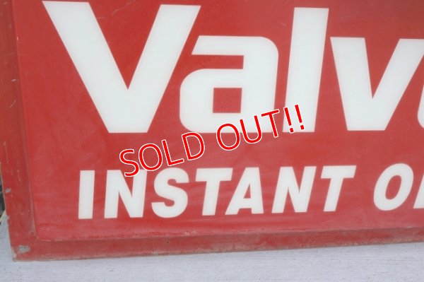 画像6: dp-260417-04 【※店頭ピックのみ】Valvoline 2000's 3-D Large Sign