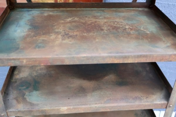 画像5: dp-260417-07 【※店頭ピックのみ】QUAKER STATE MOTOR OIL 1950's METAL DISPLAY SHELF