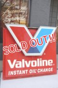 dp-260417-04 【※店頭ピックのみ】Valvoline 2000's 3-D Large Sign