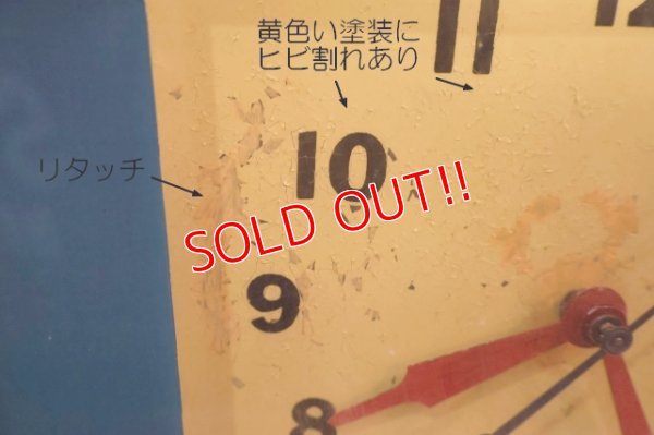 画像8: dp-260401-01 CAT'S PAW CAT-TEX / 1950's Advertising Lighted Clock