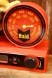 画像3: ct-260401-54 S.C. JOHNSON & SON / Raid Bug 1980's Digital Alarm Clock and Radio (3)