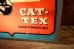 画像5: dp-260401-01 CAT'S PAW CAT-TEX / 1950's Advertising Lighted Clock (5)