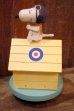 画像7: ct-260401-07 Snoopy / Schmid 1970's Flying Ace Musical Doghouse (7)