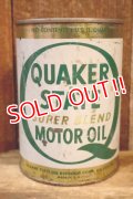 dp-230901-120 QUAKER STATE 1970's-1980's ONE U.S. QUART MOTOR OIL CAN