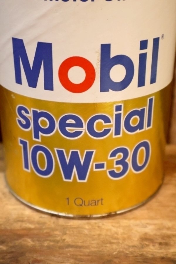 画像2: dp-230901-120 Mobil Special 10W-30 ONE U.S. QUART MOTOR OIL CAN
