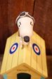 画像3: ct-260401-07 Snoopy / Schmid 1970's Flying Ace Musical Doghouse (3)