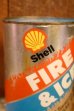 画像2: dp-230901-120 Shell / 1970's〜 FIRE & ICE ONE U.S. QUART MOTOR OIL CAN (2)