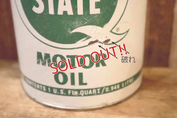 画像3: dp-230901-120 QUAKER STATE 1980's ONE U.S. QUART MOTOR OIL CAN