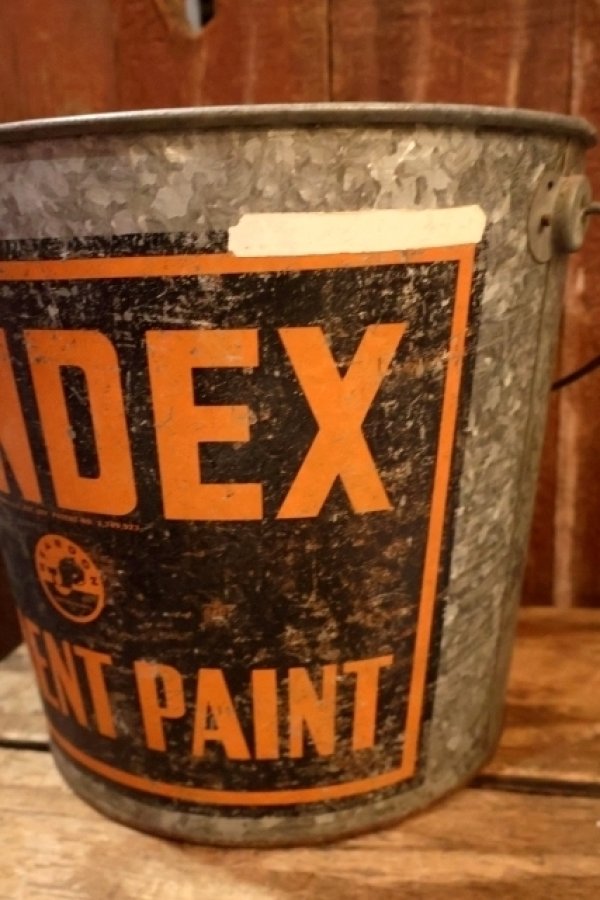 画像3: dp-260424-02 BONDEX CEMENT PAINT / 1950's Galvanized Bucket